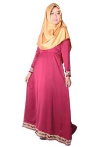 Hearth Dress Maroon